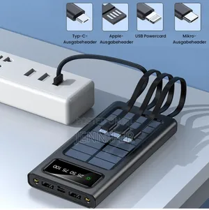 High-Capacity Solar Power Bank