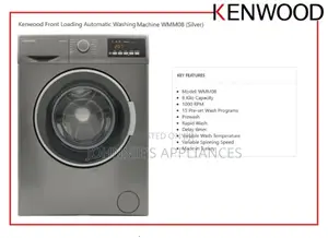 Kenwood Front Loader Automatic Washing Machine 8kg