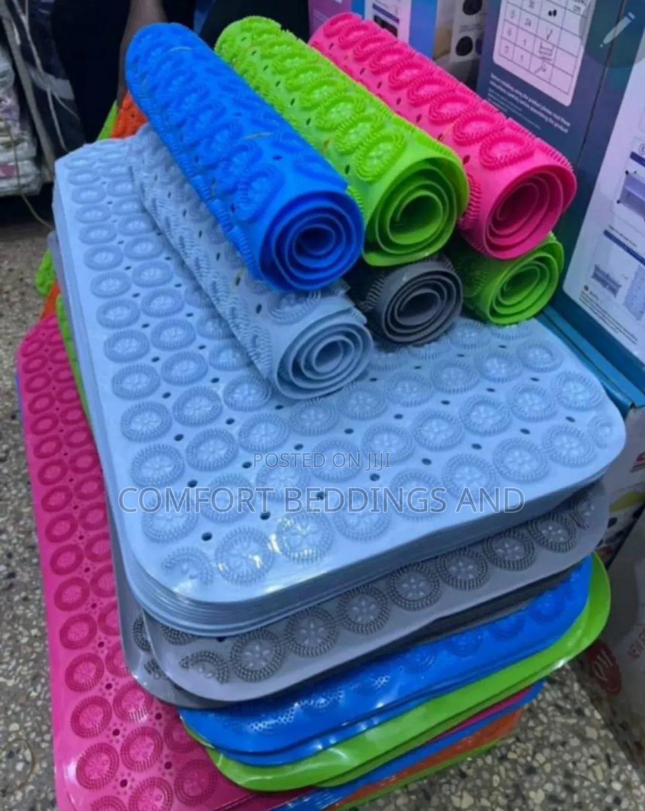 Anti-Slippery Rectangular Bath Mats