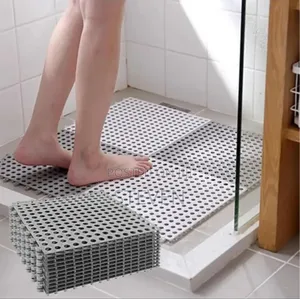 Anti Slippery Rubber Bathroom Carpets