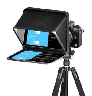 Lensgo Tc7 Portable Teleprompter for Smartphones, Tablets