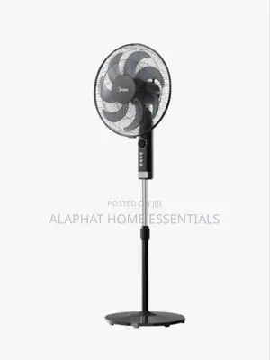 Original Midea Stand Fan (Black)