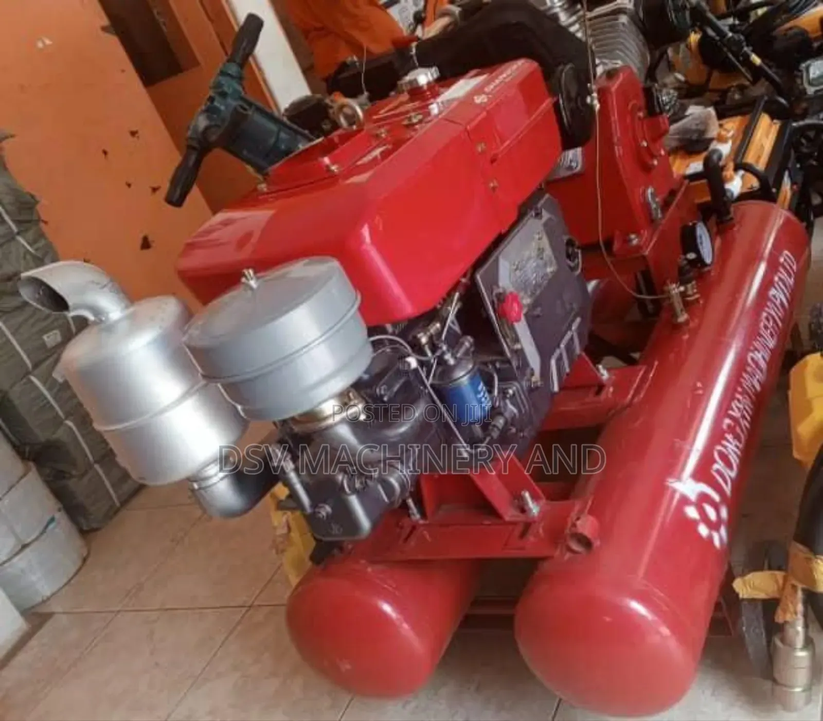 200 Litres With 24hp Diesel Compressor