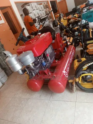 200 Litres With 24hp Diesel Compressor