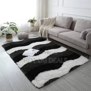 Fluffy Woolen Carpet/ Area Rug 1.5m By 2m- Multicolor