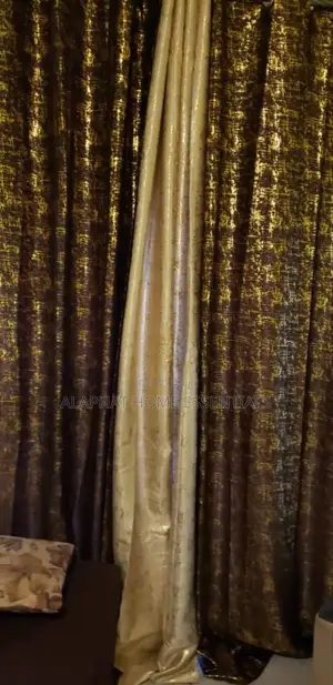 Plain Color Curtains (3 Pieces)