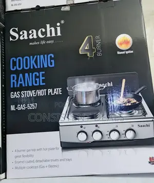 Countertop 4 Burner Gas/Electric Cooker