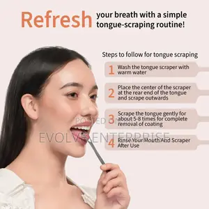 Stainless Steel Tongue Scraper