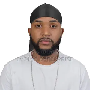 Unisex Silky Durags Bandanas Turban Hat
