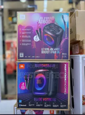 Jbl Party Box Encore 2 Bluetooth Speaker With 2 Mics