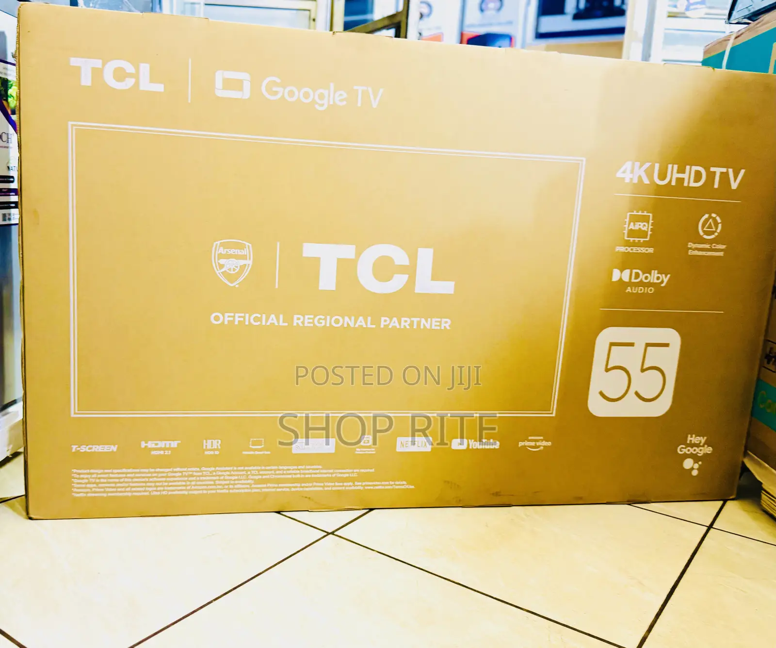 Brand New TCL 55inches Advanced TVS