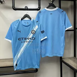 Soft -Touch Man City Kit Shirt. 25/26 Home