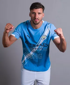 Supportive Man City Kit Shirt. 25/26 Home