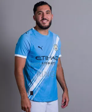 Supportive Man City Kit Shirt. 25/26 Home