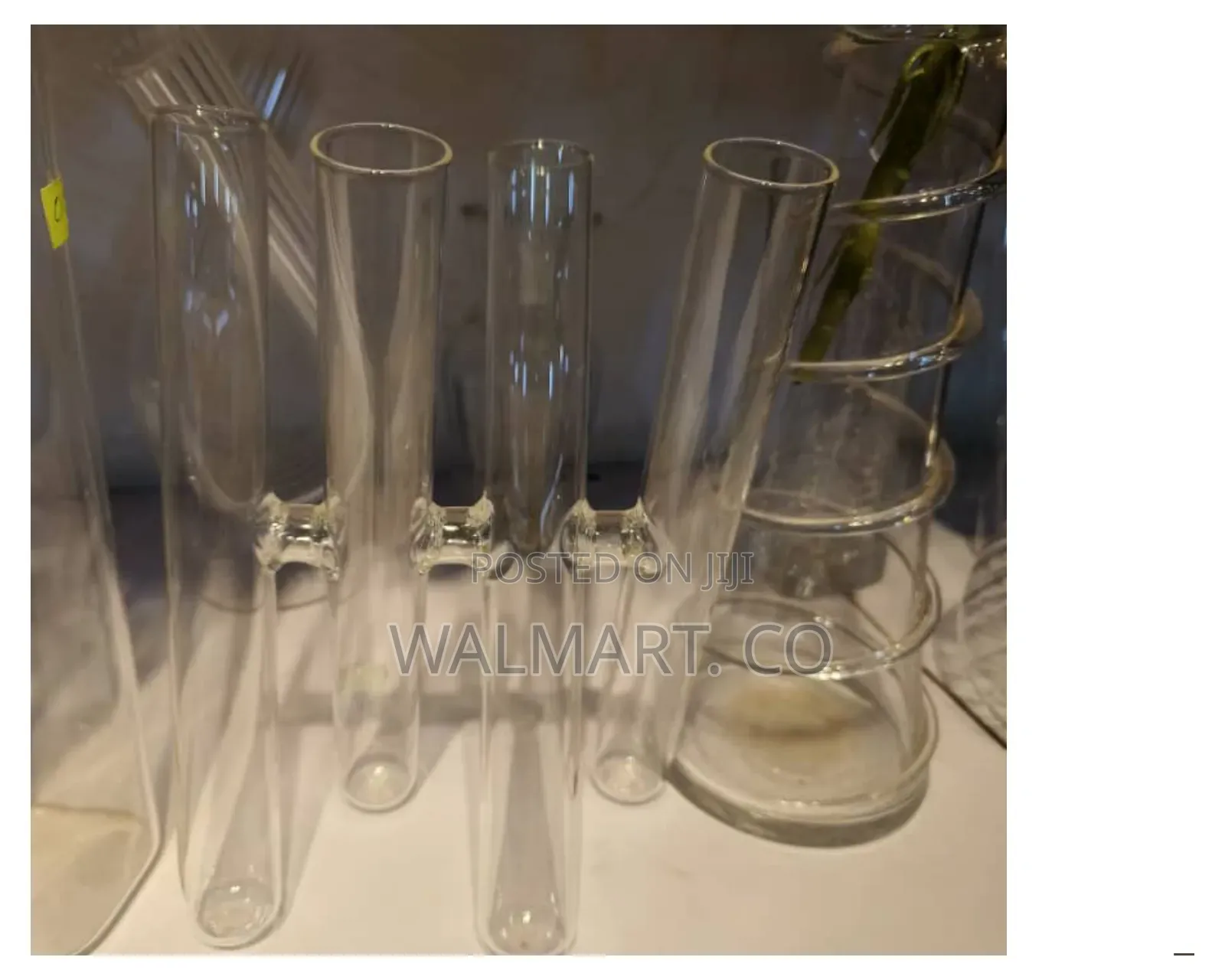 Test Tube 4 Column Flower Vase