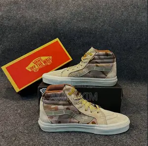 Men's Genuine Vans Off the Wall Hi Top Sk8 Hi in Stock