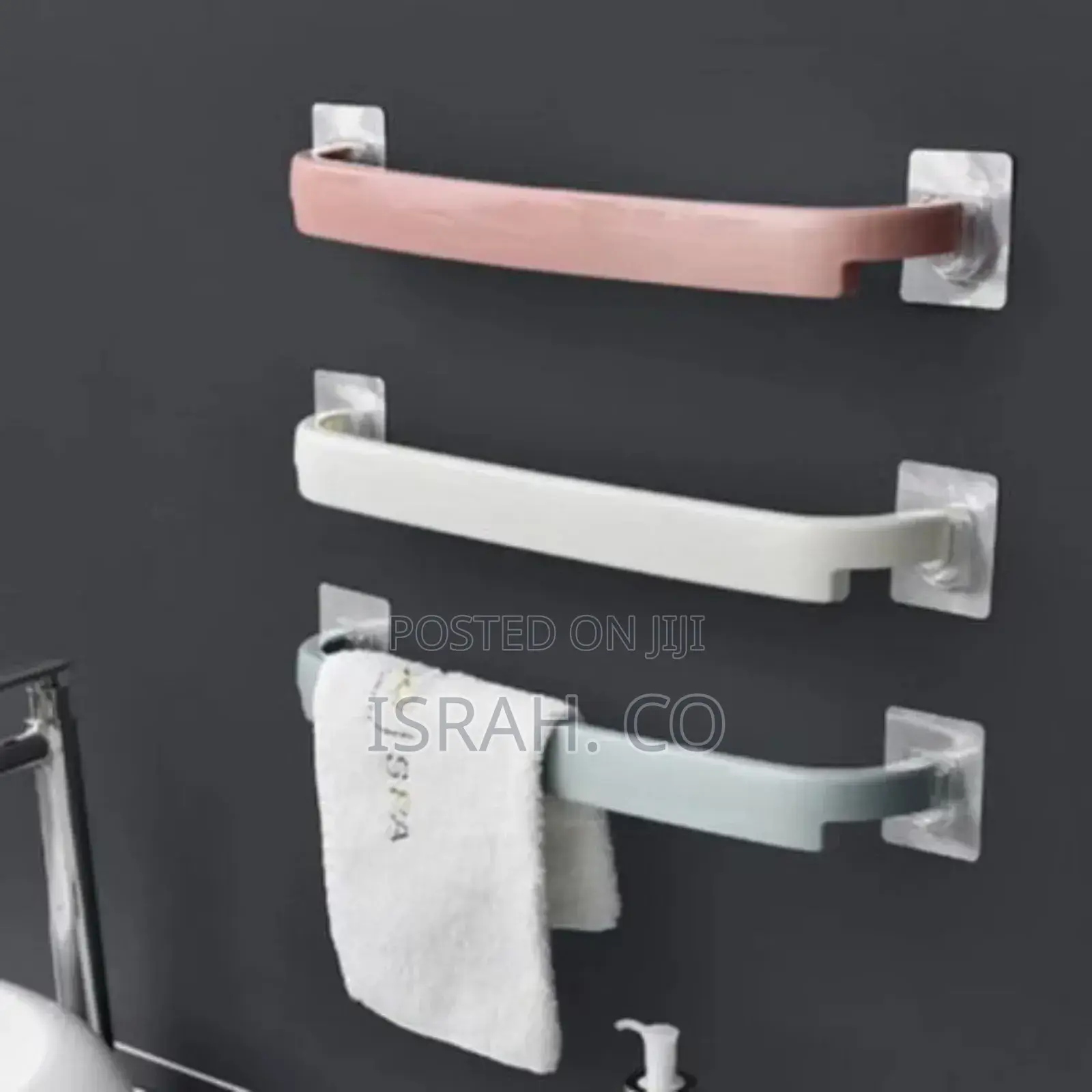 3 Pieces Wall Mounted Towel Rack
