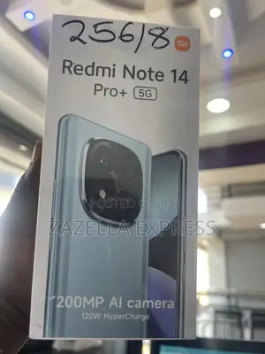 New Xiaomi Redmi Note 14 Pro+ 256 GB Black