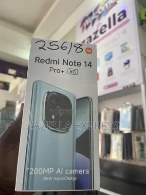 New Xiaomi Redmi Note 14 Pro+ 256 GB Black