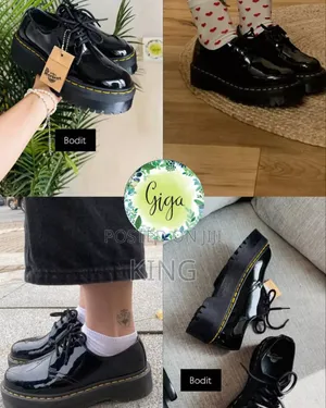 Finest Dr Martens Shiny Oxford Shoes