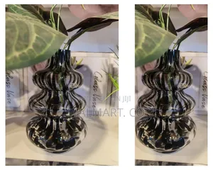 Round Flower Glass Vase