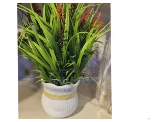 White Flower Vase Pot