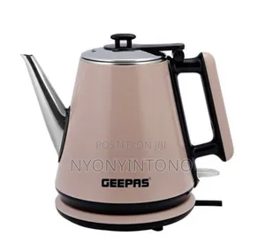 Geepas 1.2l Top-Quality Electric Kettle 2yrs Warranty