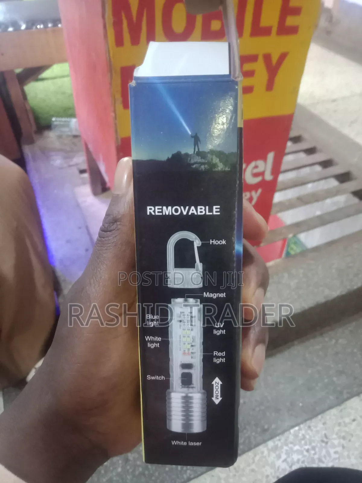 Multifunctional Mini Flash Light With Zoom