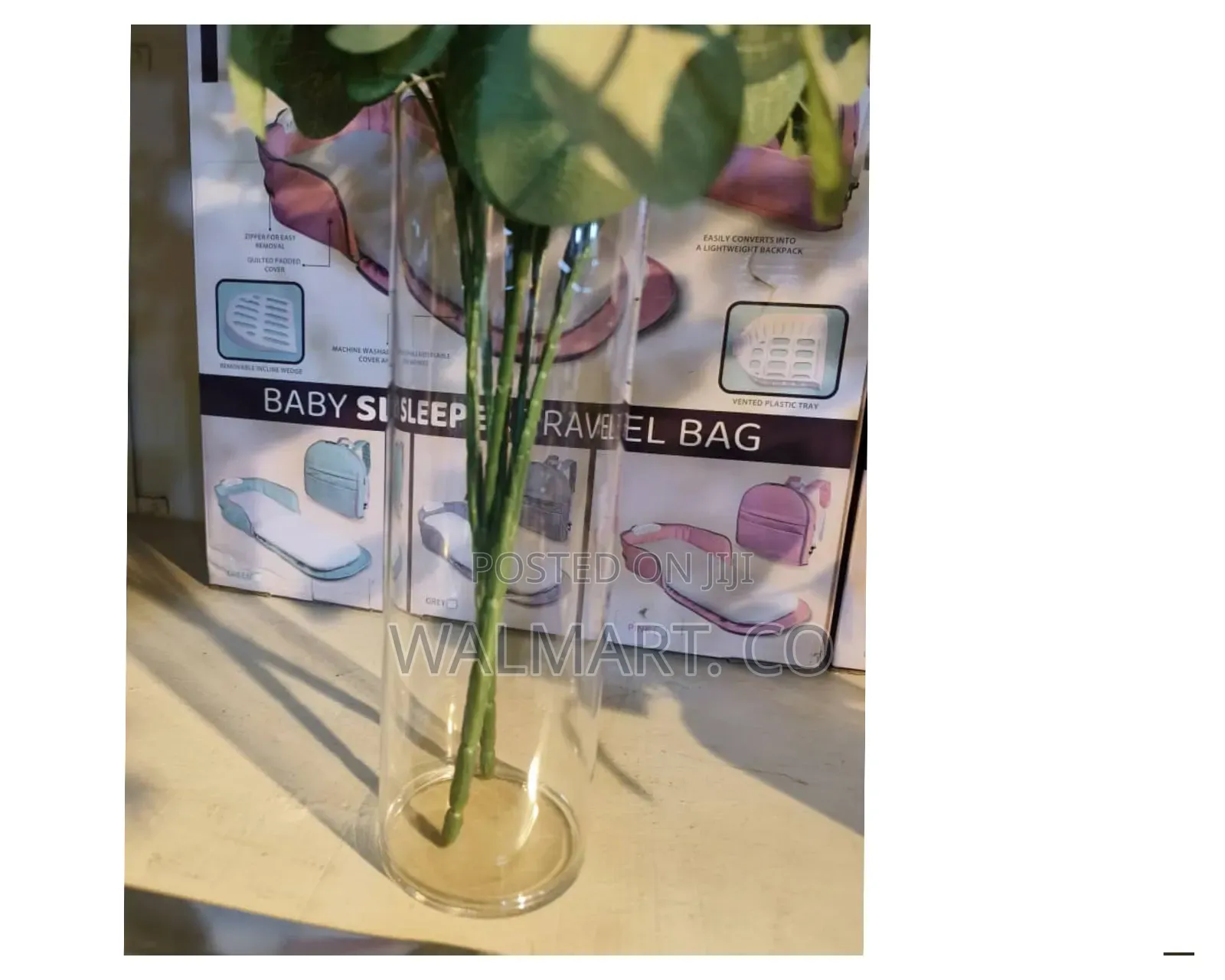 Long Glass Flower Vase