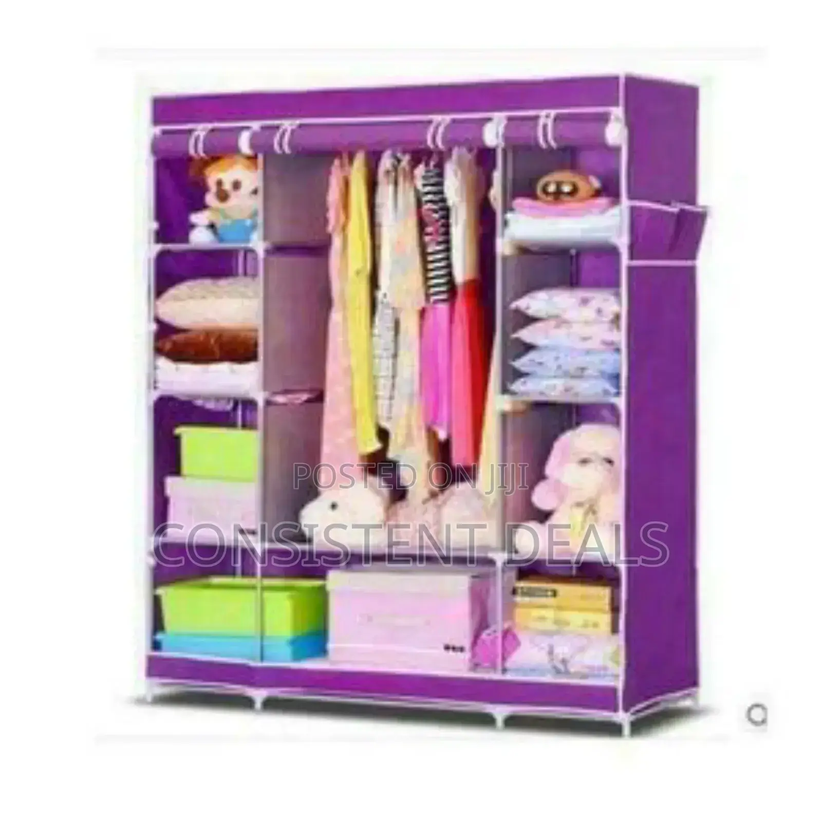 Wooden Frame Wardrobe