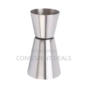 Double Glass Spirit Bartender Measuring Cup