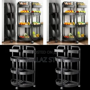 Brand New 4 Tier Foldable Fruit Kitchen Rack.