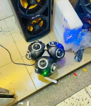 Three Head Moving Led Disco Light