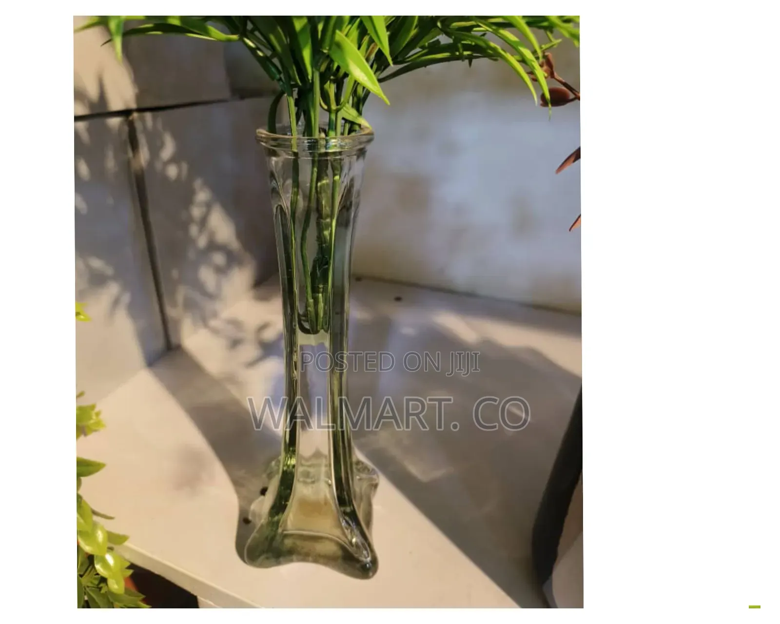 Clear Decorations Glass Flower Vase