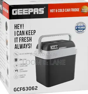 Geepas Hot Cold Car Fridge | 24l