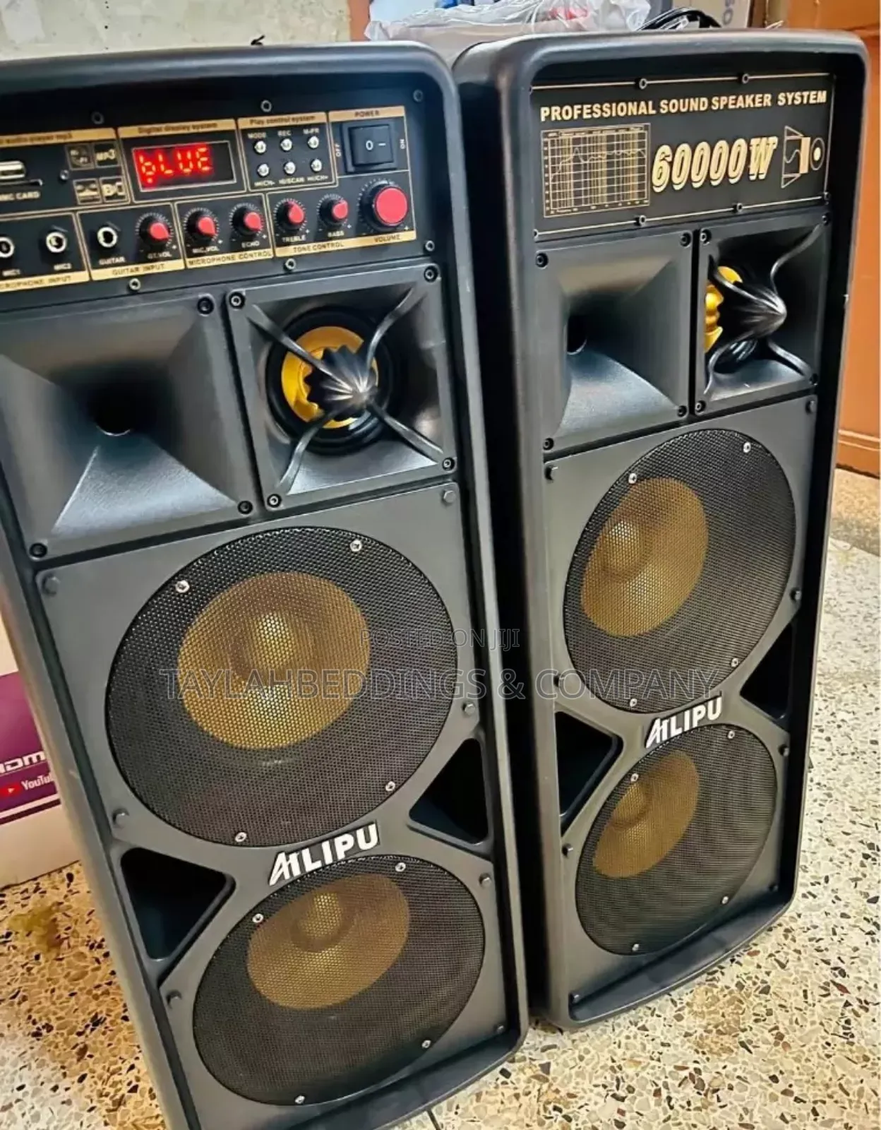 Heavy Duty Amplified Double Speaker