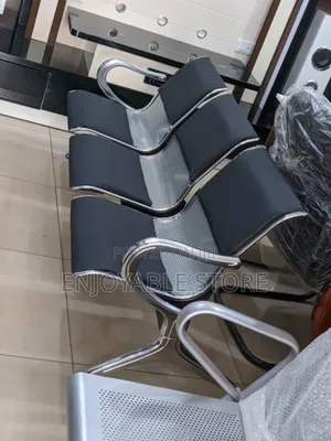 Office Waiting Chairs With Caution 3 Seaters