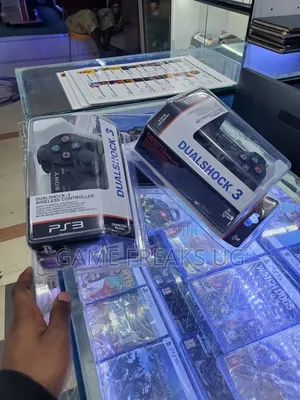 A Black Ps3 Dual Shock Game Pad
