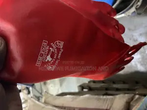 Heavy-Duty Latex Work Gloves – Chemical Oil Resistant