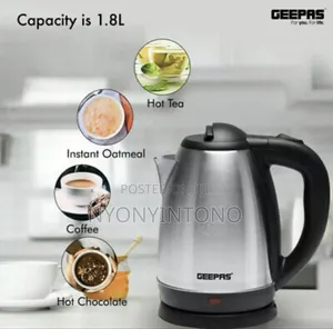 Geepas 1.8l Top-Quality Electric Kettle Gk 5454