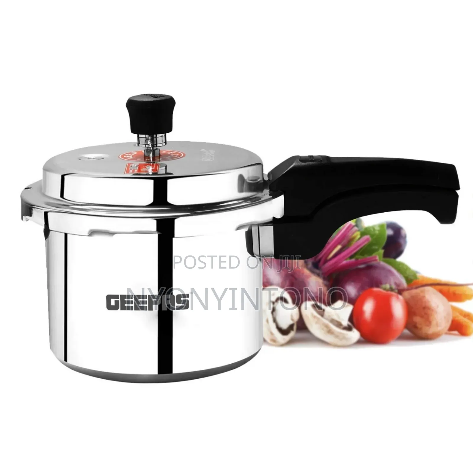 Geepas 7.5liters Top-Quality Aluminum Pressure Cooker
