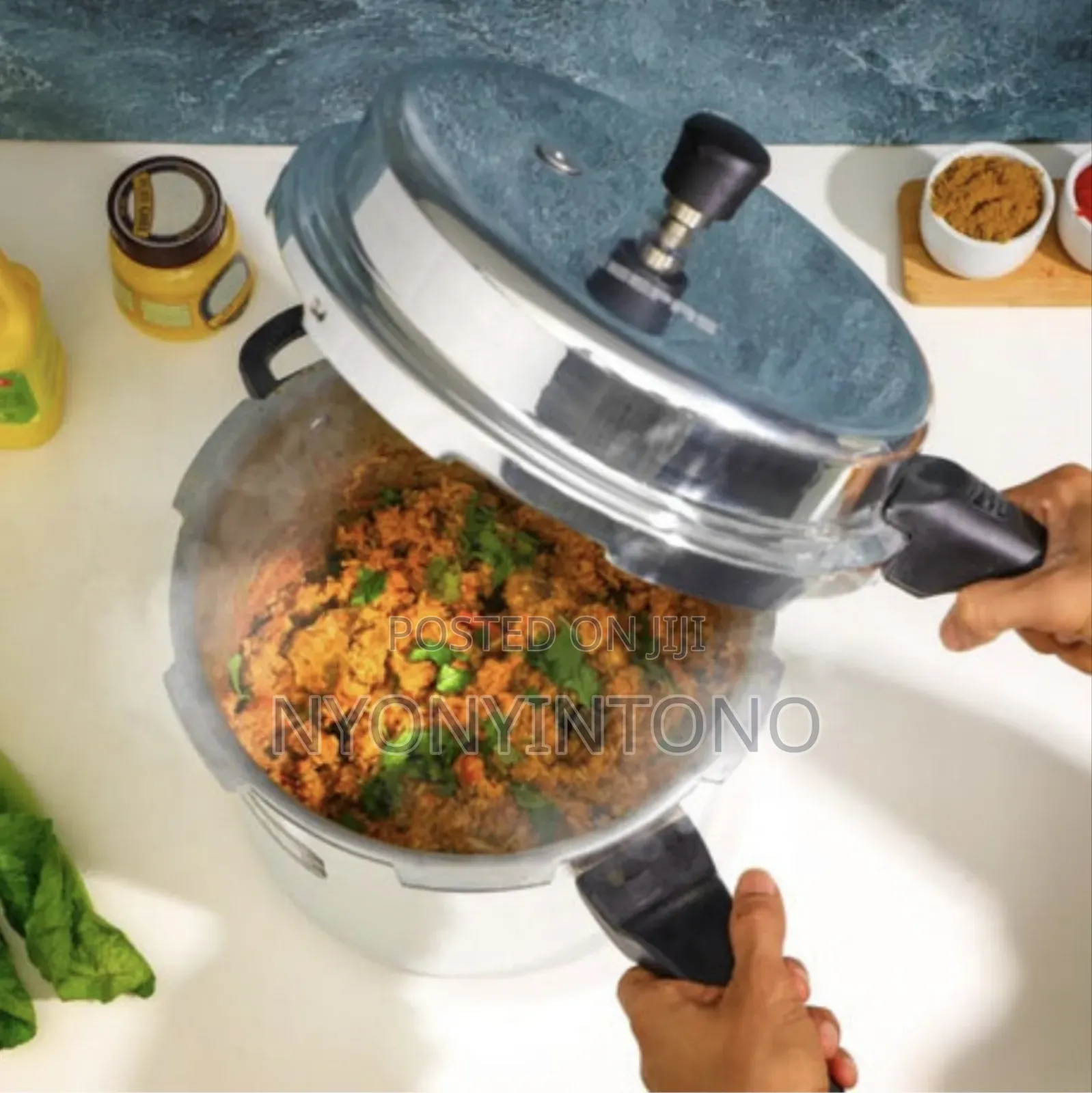 Geepas 7.5liters Top-Quality Aluminum Pressure Cooker