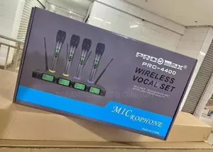 Pro Max Wireless Microphone System 4channel Wireless Mic Set