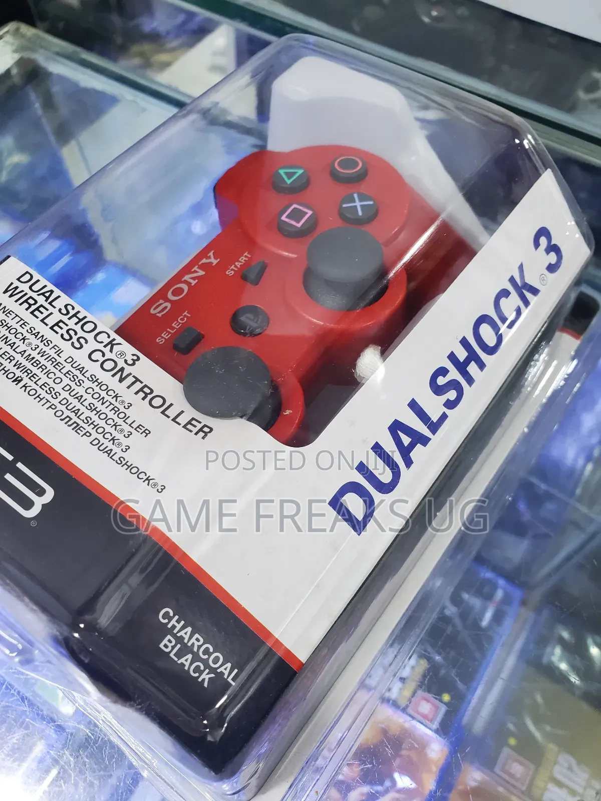 Ps3 Wireless Red Game Pad