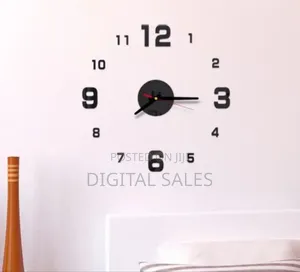 Numbered Wall Clock