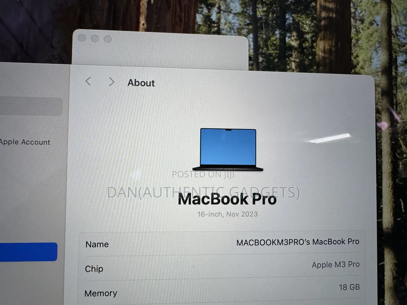 Apple MacBook Pro 2023 M3 Max 16-Inch 18GB Apple M3 Pro SSD 512GB