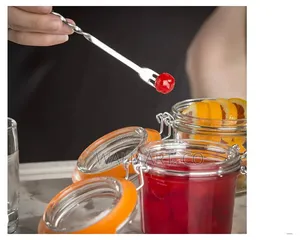 Stainless Steel Silver Bar Spoon With Fork