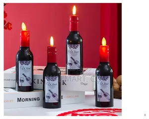 12 PCS Wine Shape Led Candles