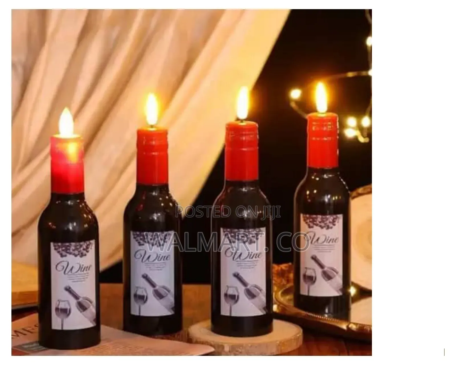 12 PCS Wine Shape Led Candles