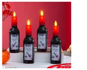 12 PCS Wine Shape Led Candles